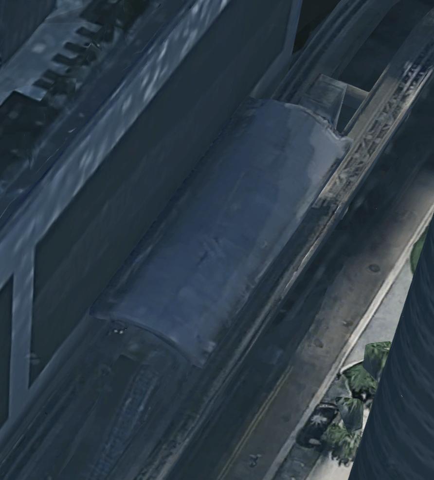 Real place that inspired Metro Station